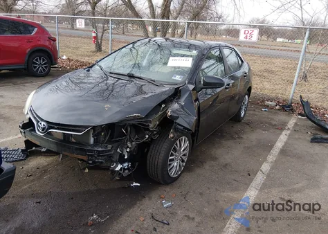 2015 Toyota Corolla Le z USA, uszkodzony, nr VIN 2T1BURHE3FC260098